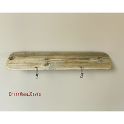 流木インテリア 写真を飾れる流木板のウォールシェルフ ラック フォト ディスプレイ ウォールデコ 壁掛け 棚 北欧 古木 5枚目の画像