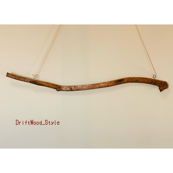 流木インテリア 枝のうねりが印象的なハンガーラック 流木ハンガー 癒し 衣装掛け ハンギング 北欧 ハンガーポール 9枚目の画像