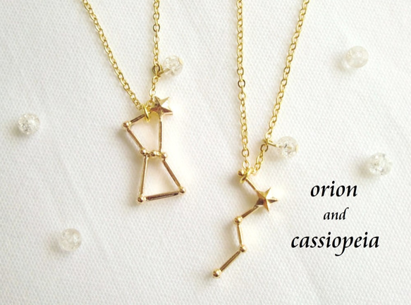 Orion and Cassiopeia 簡單項鍊 第5張的照片