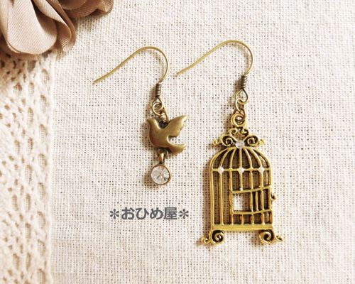 Mimi Young　　小鳥の止まり木アクセサリースタンドピアス掛けリング アクセサリースタンド（リトルミイ） - 木製玩具のニチガン-商品紹介