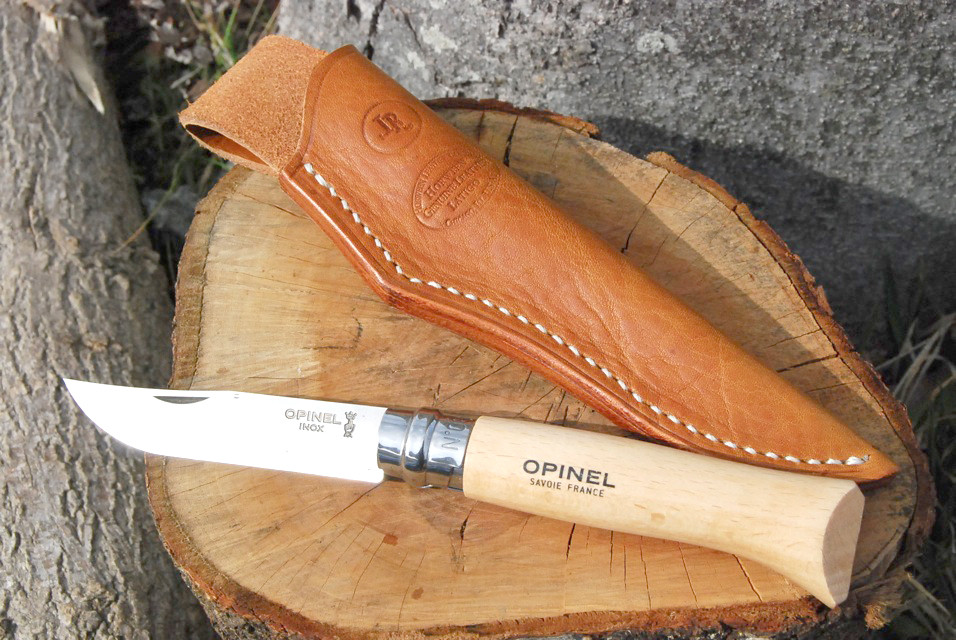 OPINEL No.8 Leather Case 【Cognac】 受注生産予約販売