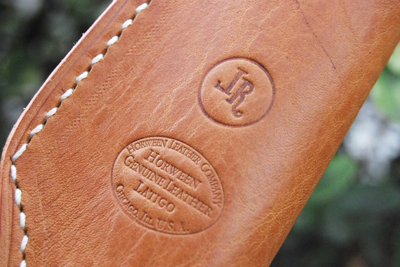 OPINEL No.8 Leather Case 【Cognac】 受注生産予約販売 4枚目の画像