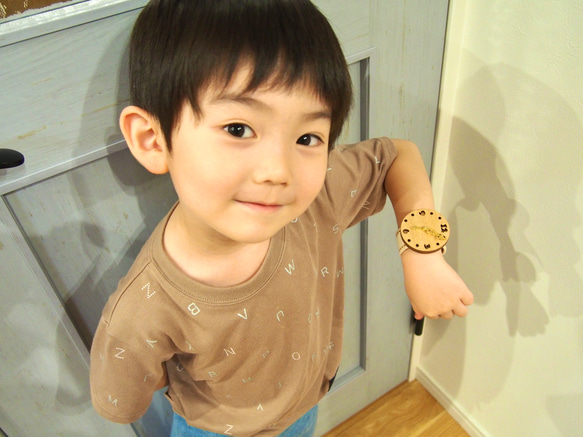 【再販】木製知育腕時計 3枚目の画像