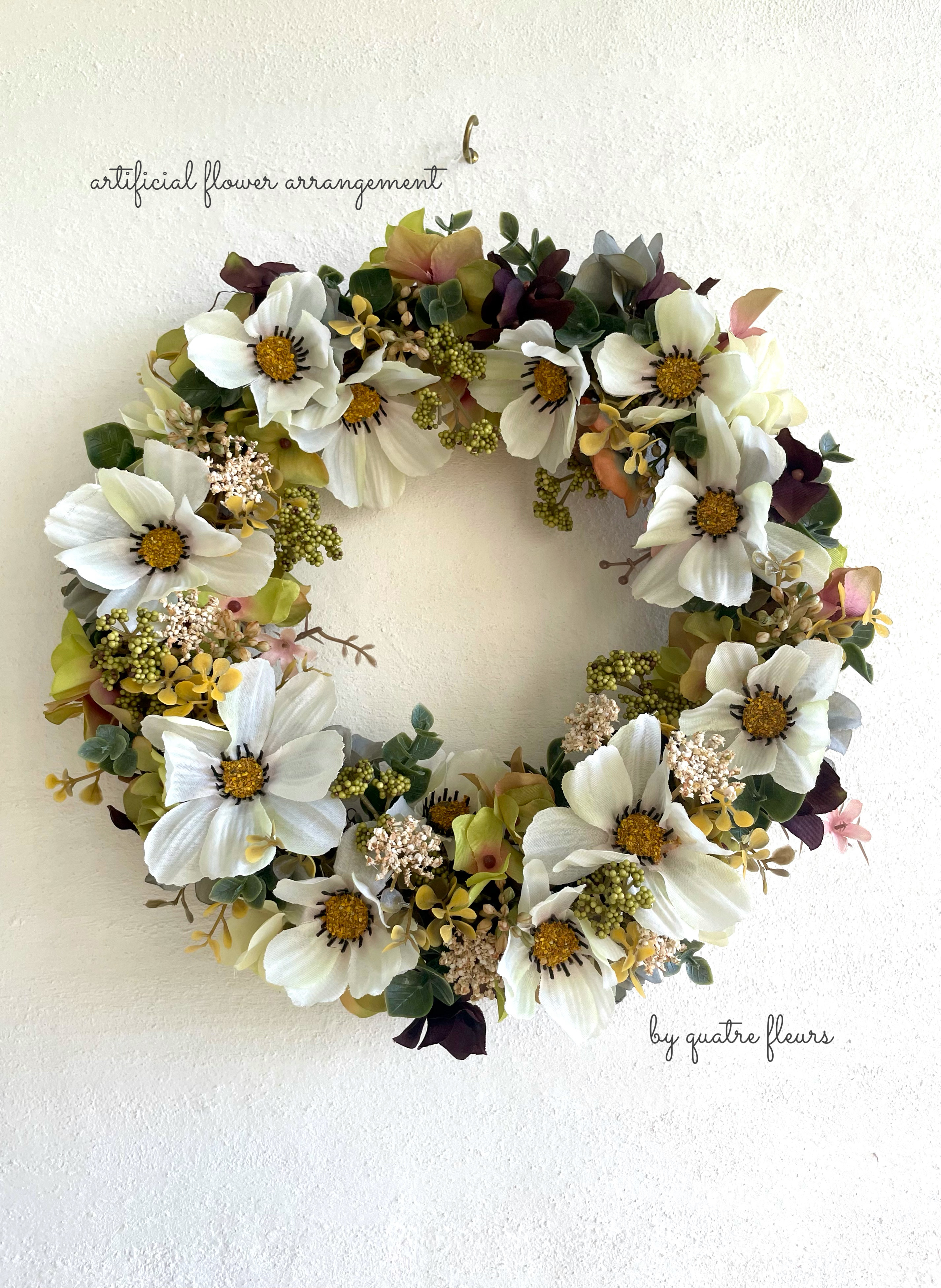 草原のナチュラルリース （草原のナチュラルリース 吊りあがっ） 