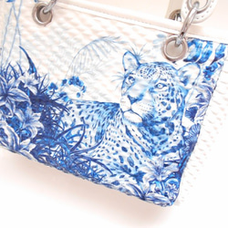 petit Kago bag Blue Tiger ・ decoupage 4枚目の画像