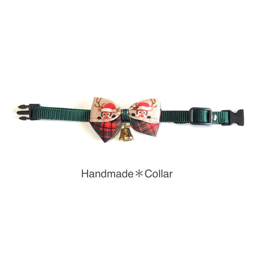 クリスマス限定♪ トナカイ首輪 猫ちゃん ワンちゃん リード・首輪