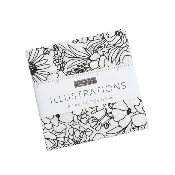 「Illustrations」moda Charm Pack（カットクロス42枚）Alli K Design 1枚目の画像