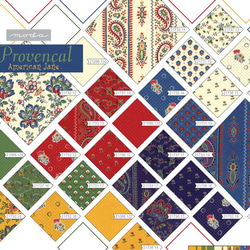 「Provencal」moda Charm Pack（カットクロス42枚）American Jane 2枚目の画像