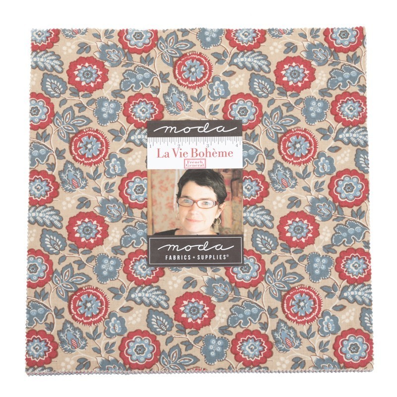 「La Vie Boheme」レイヤーケーキ moda 生地 カットクロス　フレンチジェネラル　French G