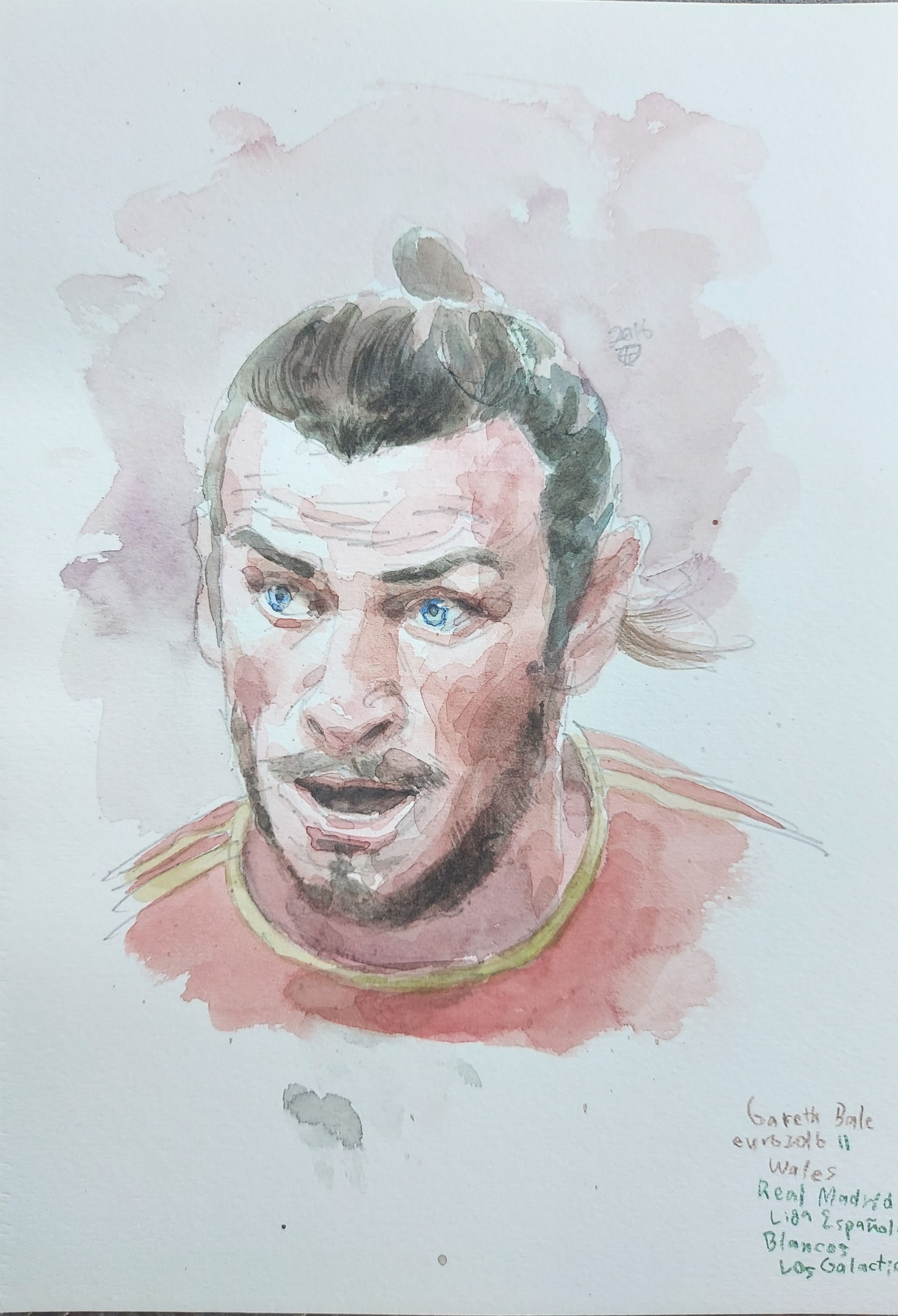 「bale (wales)」水彩画  水彩紙 14,400円