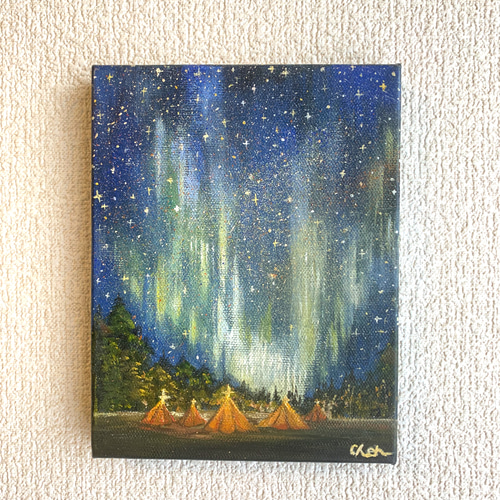 期間限定値下　AURORA 版画　絵画 Aurora:オーロラ 原画 絵画 koutaki 通販 3557637｜Creema(クリーマ)