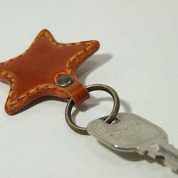 小さな星のキーホルダー ルガト橙 5枚目の画像