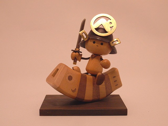 五月人形です￼ 45cm wide | Koichi Mitsusaku's Blue Tenshin | May Doll Child
