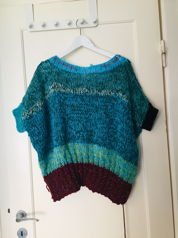 手編みセーター 1277 2枚目の画像