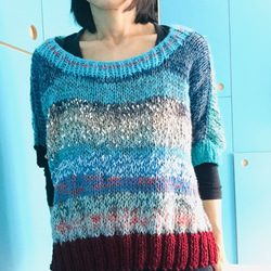 手編みセーター 1277 3枚目の画像