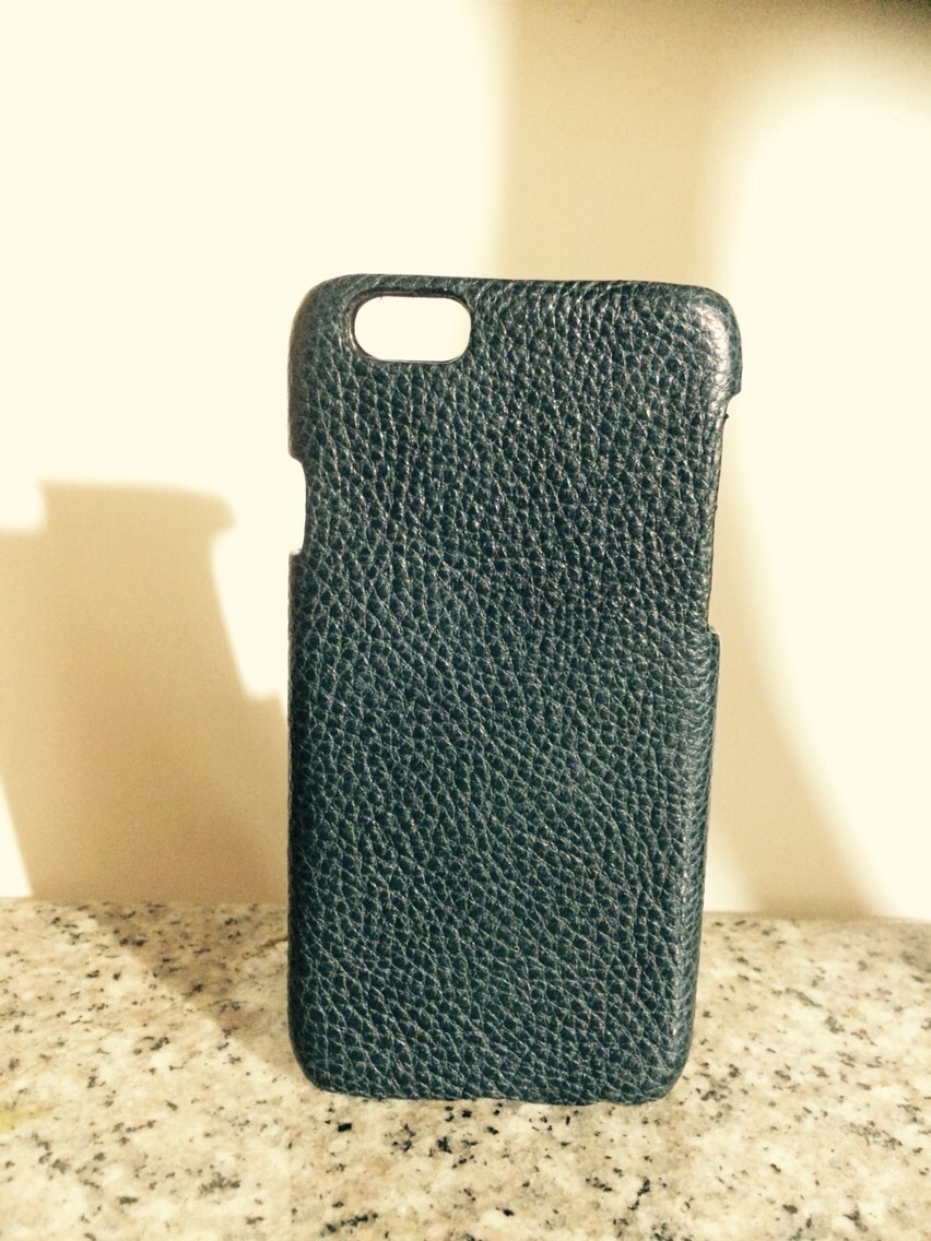 iPhone スマホレザーカバー製作