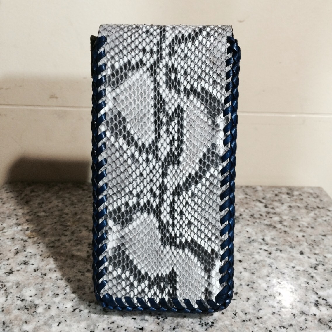 iPhone スマホレザーカバー製作