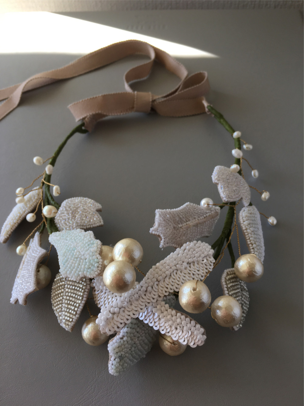 fée (白）チョーカーヘッドドレス