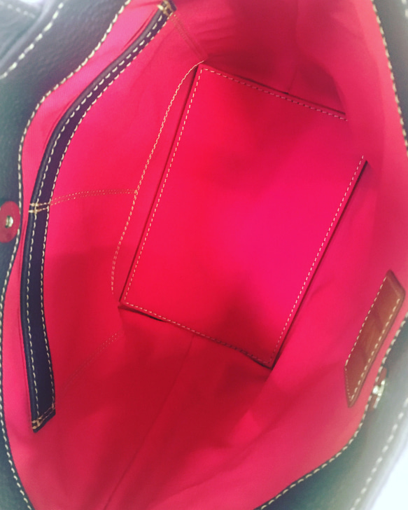 KZ MODEL(受注生産商品) 〜 可愛らしいレザートートバッグ 〜 3枚目の画像