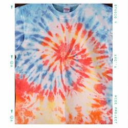 タイダイ染めTシャツ タイダイ柄 タイダイTシャツ オーバーサイズ