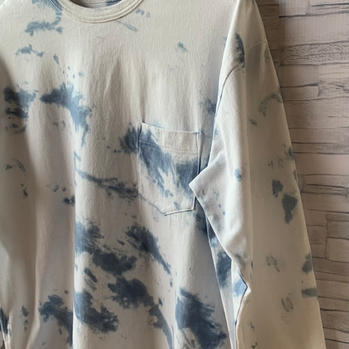 タイダイ染め長袖Tシャツ タイダイ柄Tシャツ タイダイTシャツ タイダイ 