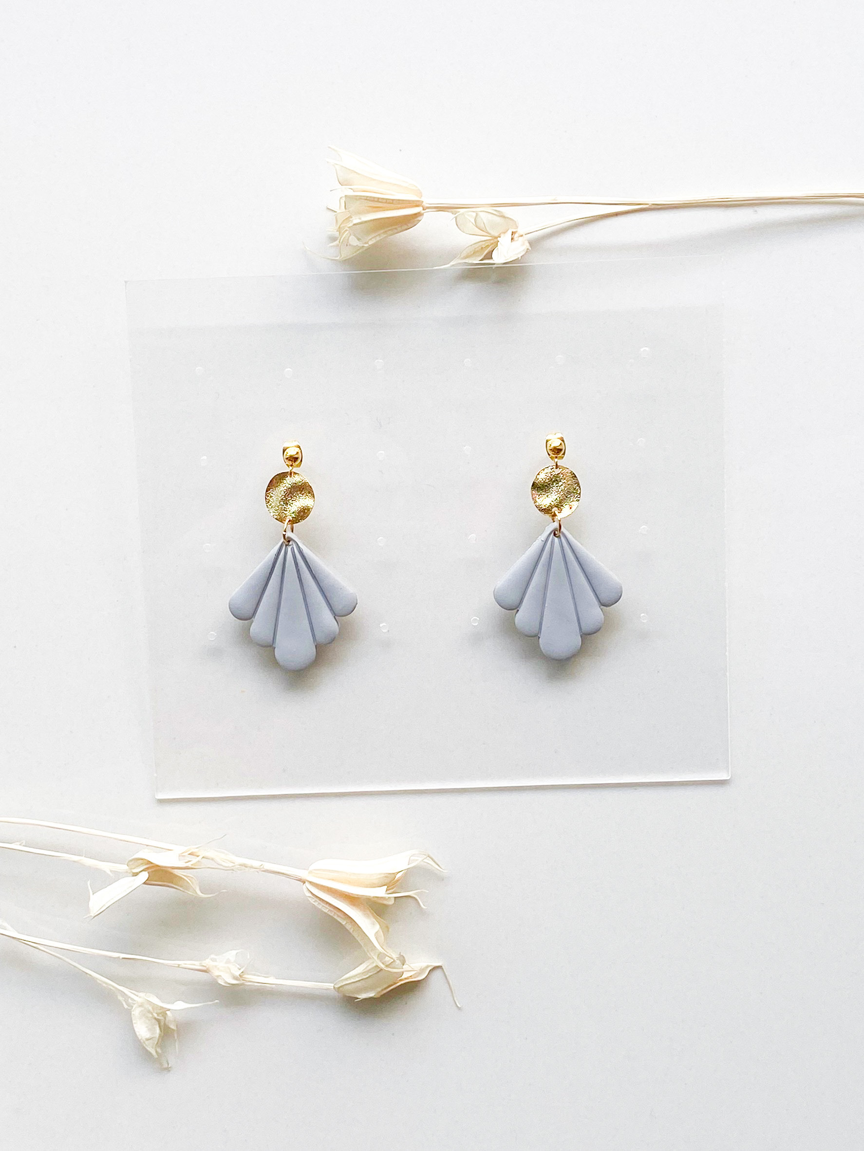 No.1250 ポリマークレイ①ピアス ポリマークレイ①ピアス No.1250