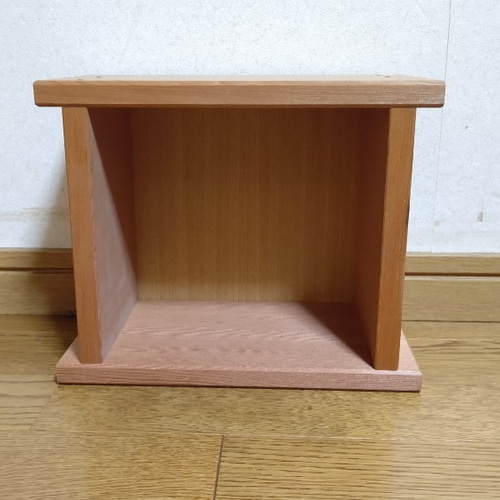 木製ミニラック 飾り棚 小物入れ その他インテリア雑貨 大工の亀