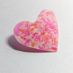 Pin brooch♡Pink Heart 2枚目の画像