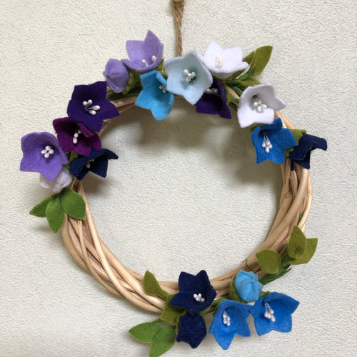 梅雨・夏リース オーダー専用ページ ハンドメイド フェルトリース