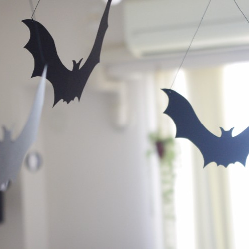 ⚠商談中 HM コウモリの羽 ブラック 黒 ハロウィン つぶせ