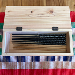 木製箸箱 2枚目の画像