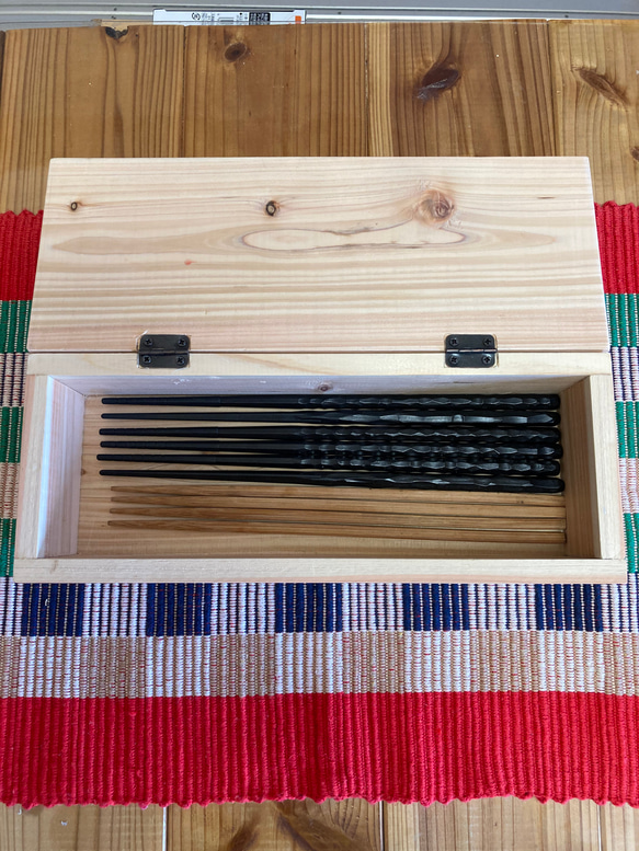 木製箸箱 2枚目の画像