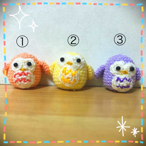 ✽ハンドメイド✽ 手編み がま口 あみぐるみ おサルさん
