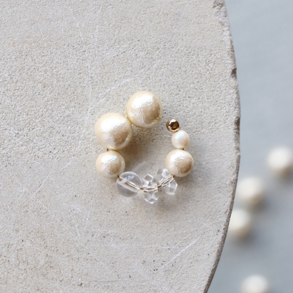 Pearl  ear cuff 1枚目の画像