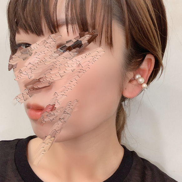 Pearl  ear cuff 4枚目の画像