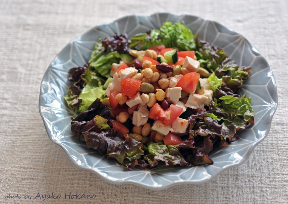 【波佐見焼　大皿】ホワイトライン麻　波プレート L グレー