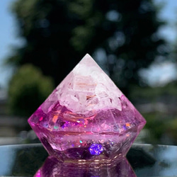 オルゴナイト盛り塩☆キーホルダー『月-Moon- 』 その他アクセサリー