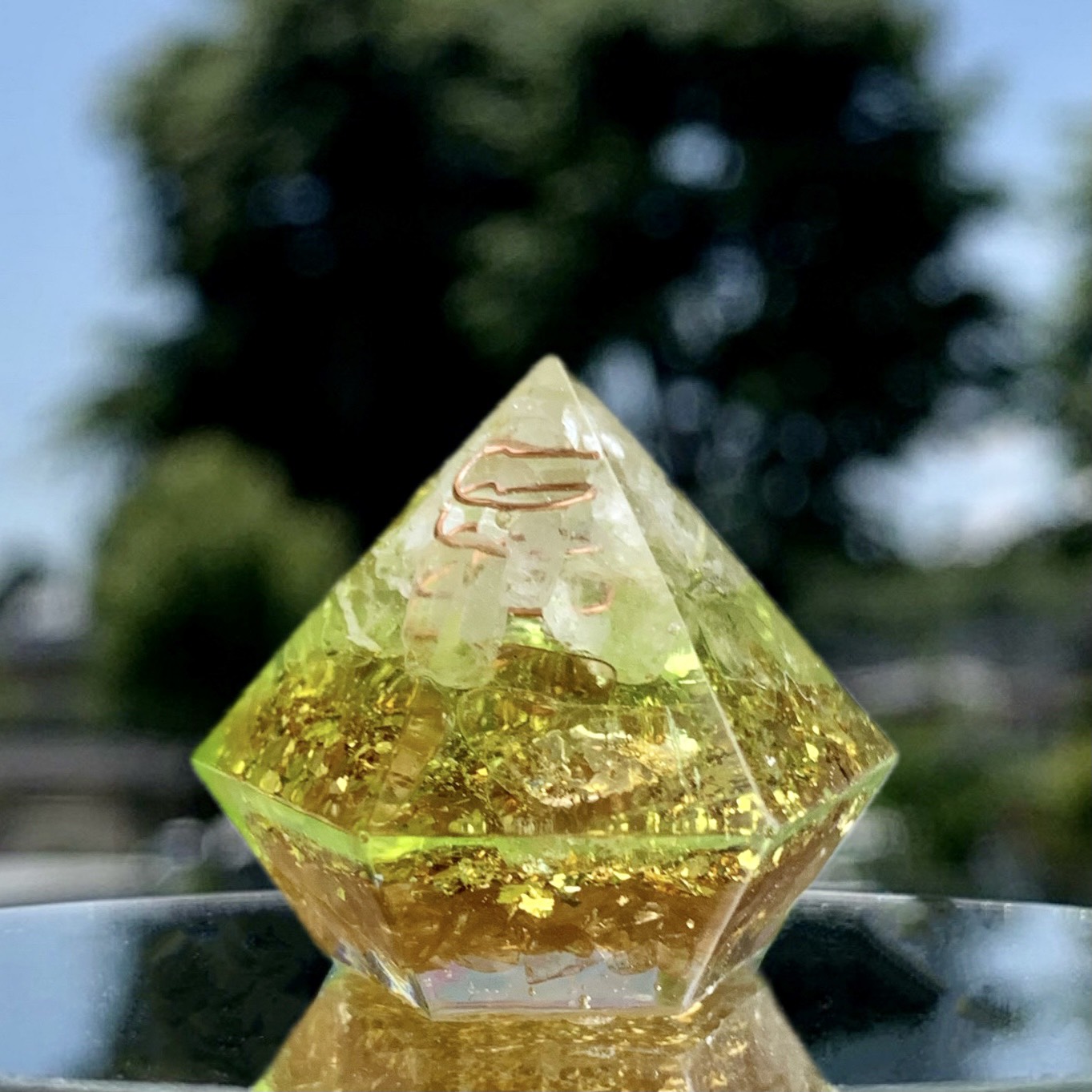 オルゴナイト金運ぶたさん リニューアルしました。 掛け合わ 