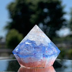 △生きてるオルゴナイト盛り塩△皿付♥金運♥恋愛成就♥肉球♥ハンドメイド♥レジン Amazon.co.jp: ⑨生きてるオルゴナイト盛り塩とお皿黄金の山金運