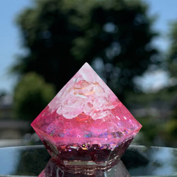 △生きてるオルゴナイト盛り塩△皿付♥金運♥恋愛成就♥肉球♥ハンドメイド♥レジン Amazon.co.jp: ⑨生きてるオルゴナイト盛り塩とお皿黄金の山金運