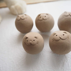 備前焼*ねこ玉 6枚目の画像