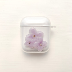 lavender Color AirPods／AirPods Pro ケース 5枚目の画像