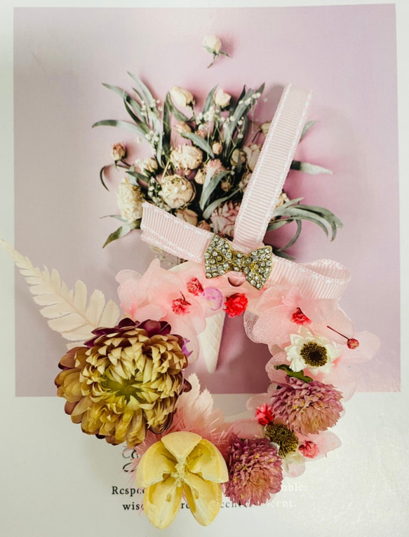 VitaDesign乾燥花圈擴香石 開幕誌慶 喬遷之喜 婚禮 交換禮物 第2張的照片