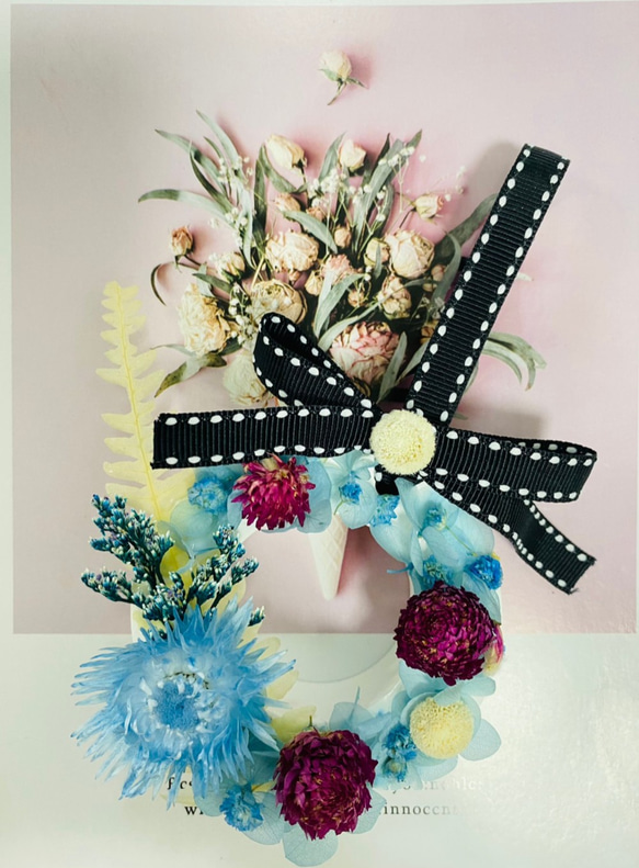 VitaDesign乾燥花圈擴香石 開幕誌慶 喬遷之喜 婚禮 交換禮物 第3張的照片