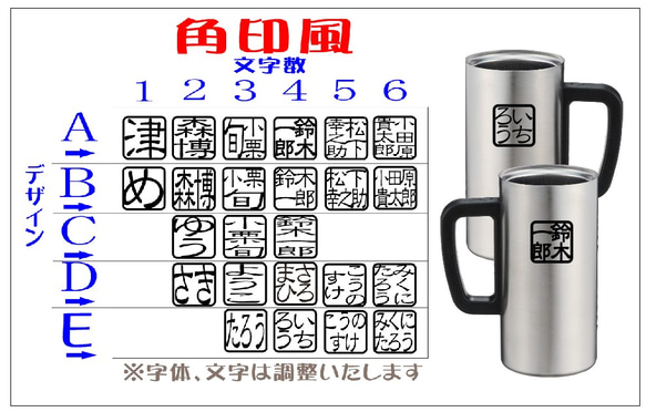 【名入れ】ビールがうまい！真空断熱ステンレスジョッキ【470ｍｌ】 4枚目の画像