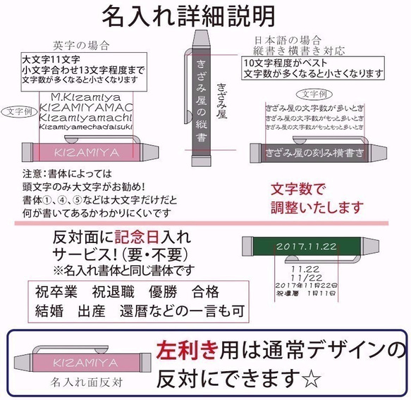 【名入れ】ジェットストリーム　4＆1　ブラック　0.5ｍｍ　名入れ　多機能ボールペン　　プレゼントに　自分用に 4枚目の画像