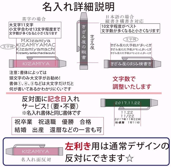 【名入れ】ジェットストリーム　4＆1　レッド0.5ｍｍ　名入れ　多機能ボールペン　　プレゼントに　自分用に 5枚目の画像