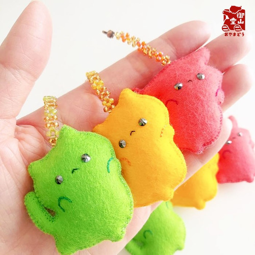 特別価格】わさからもみじ みにみに♪フェルトストラップ もみじ