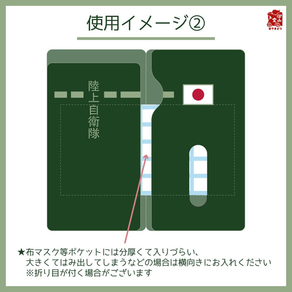 【六次】陸自マスクケース 精錬記号マスクケース その一 陸上自衛隊×10式戦車 4枚目の画像