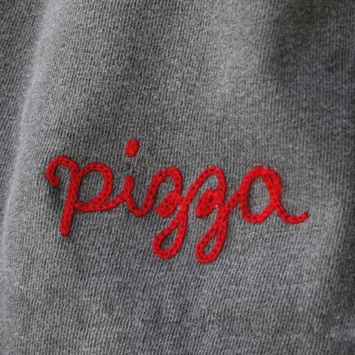 名入れ刺繍 チェーンステッチビンテージスタイルTシャツ ユニセックス